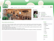 Tablet Screenshot of gardenpanzio.hu